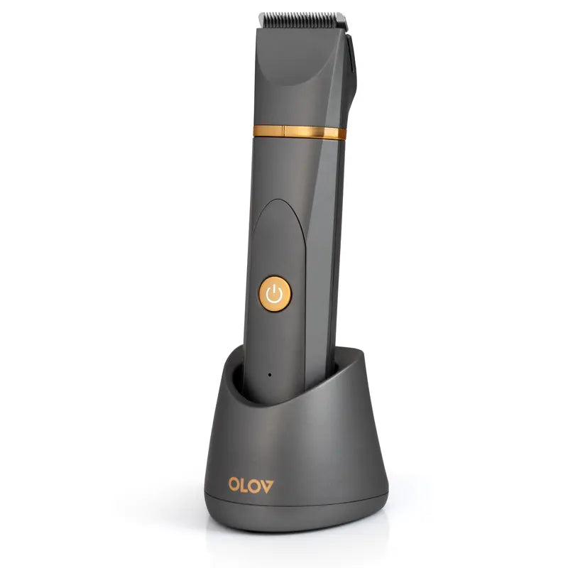 OLOV Electric Body Hair Shaver-Groin Hair Trimmer, Ball Trimmer for Men - Replaceable Ceramic Blade Heads,USB - image 11