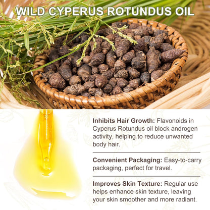 Cyperus Rotundus Hair Removal Oil for Smooth Skin