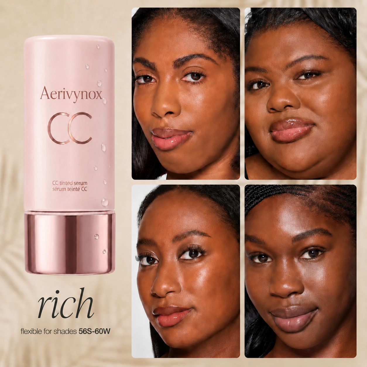 CC color-correcting tinted serum