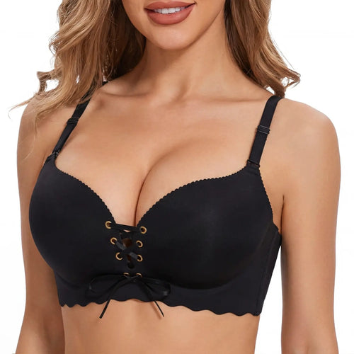 ✨Women's Seamless Breathable Push-Up Support Bra