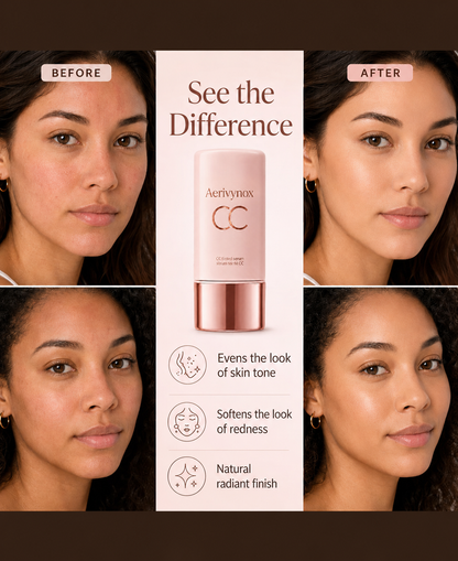 CC color-correcting tinted serum