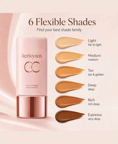 CC color-correcting tinted serum
