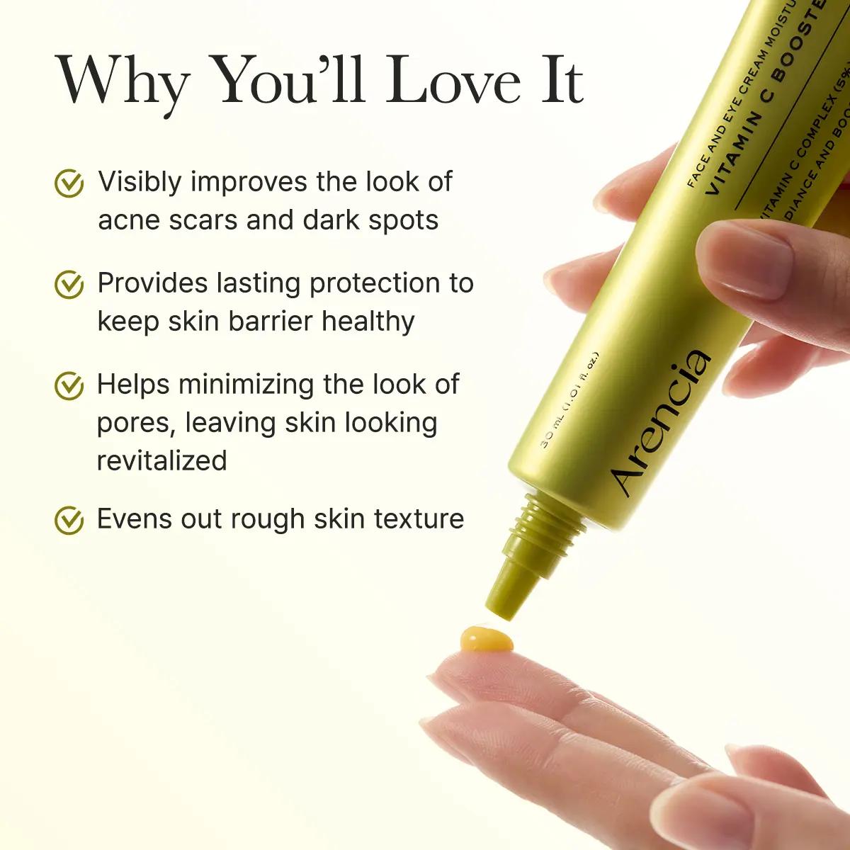 [Arencia Official] Vitamin C Booster Shot, Pure Vitamin C + Glutathione for Bright, Healthy Skin Glow, 1.01 fl - image 4
