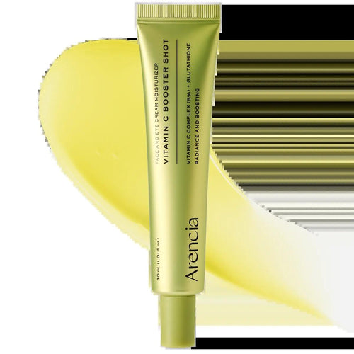 [Arencia Official] Vitamin C Booster Shot, Pure Vitamin C + Glutathione for Bright, Healthy Skin Glow, 1.01 fl oz