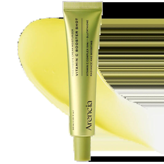 [Arencia Official] Vitamin C Booster Shot, Pure Vitamin C + Glutathione for Bright, Healthy Skin Glow, 1.01 fl oz