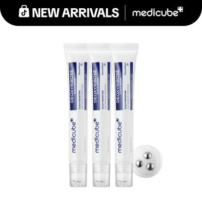 [NEW] [medicube] Deoxyribose Scalp Serum | For Fuller-Looking Hair & Scalp Strengthening Roll-On Serum | Deoxyribose, Rosemar
