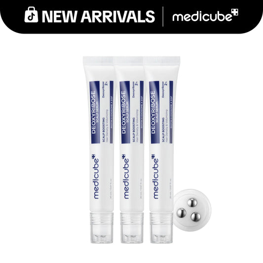 [NEW] [medicube] Deoxyribose Scalp Serum | For Fuller-Looking Hair & Scalp Strengthening Roll-On Serum | Deoxyribose, Rosemar