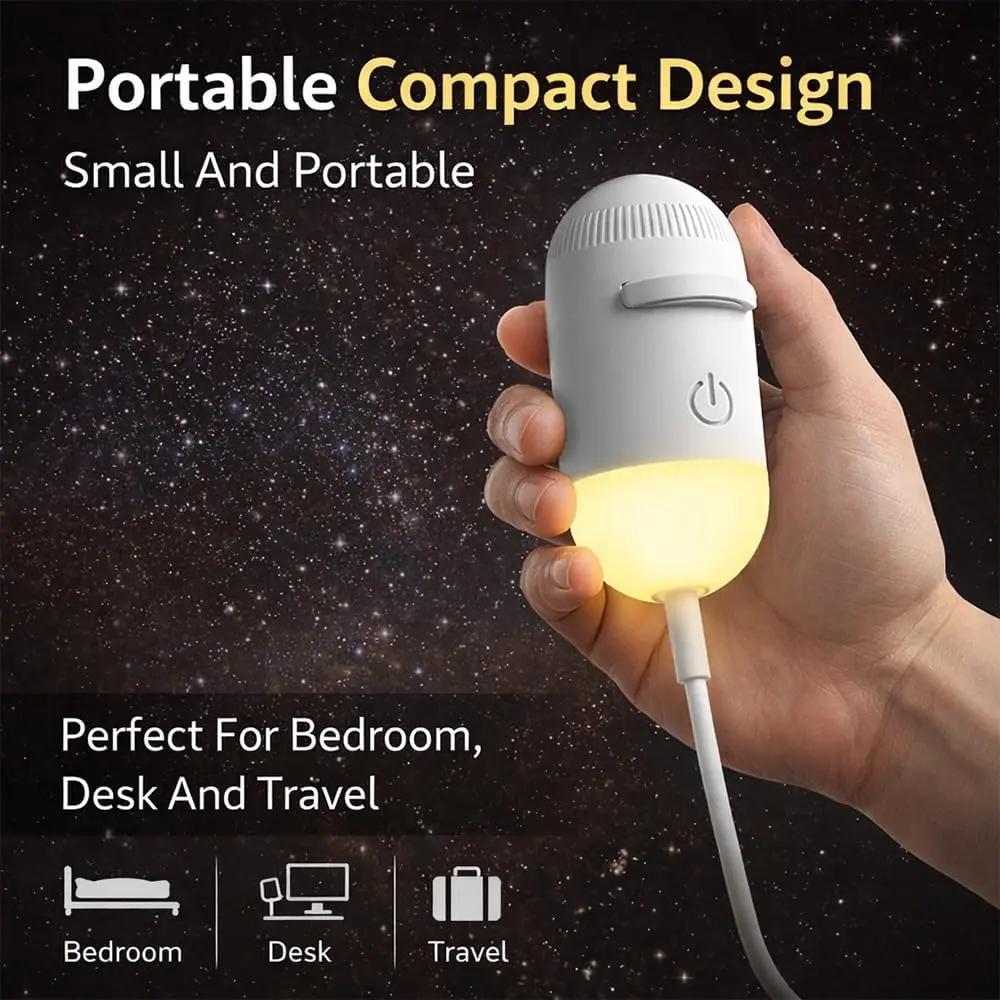 Galaxy Projector 2-in-1 Starry Sky Projector, Galaxy Star Projector Starry Projector Light, Galaxy Dual-Mode N - image 3
