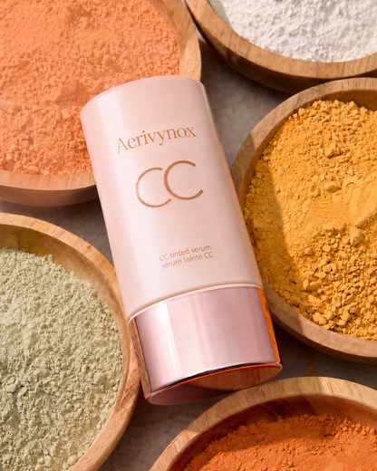 CC color-correcting tinted serum