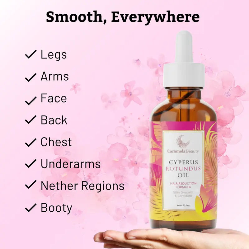 Cyperus Rotundus Hair Removal Oil for Smooth Skin