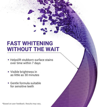 【CEELIKE】 Purple Teeth Whitening Strips With Free Cheek Retractor - 7/21 Whitening Sessions -Nano-Hydroxyapati - image 4