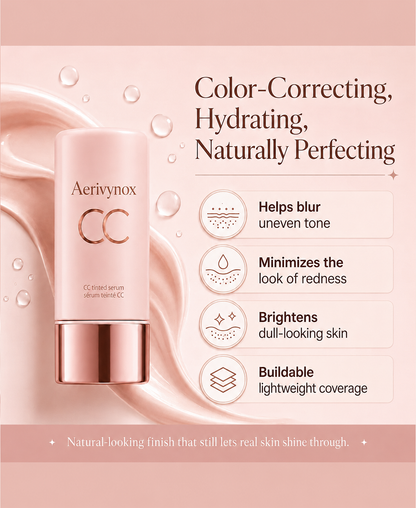 CC color-correcting tinted serum