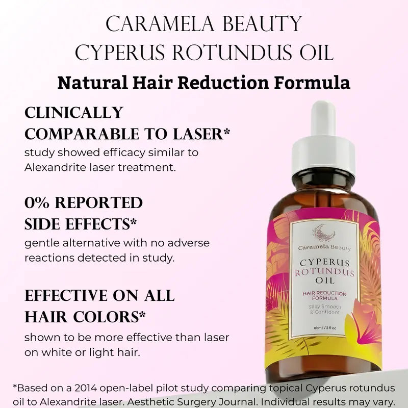 Cyperus Rotundus Hair Removal Oil for Smooth Skin