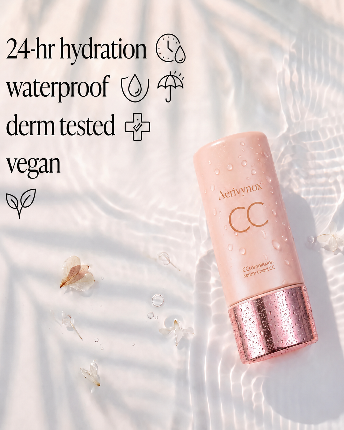 CC color-correcting tinted serum