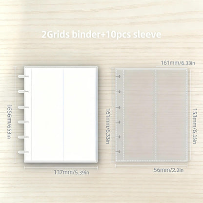 Clear photo booth frame, album-style photo storage box for 2x6-inch photos, 20-page photo decorations for anni - image 5