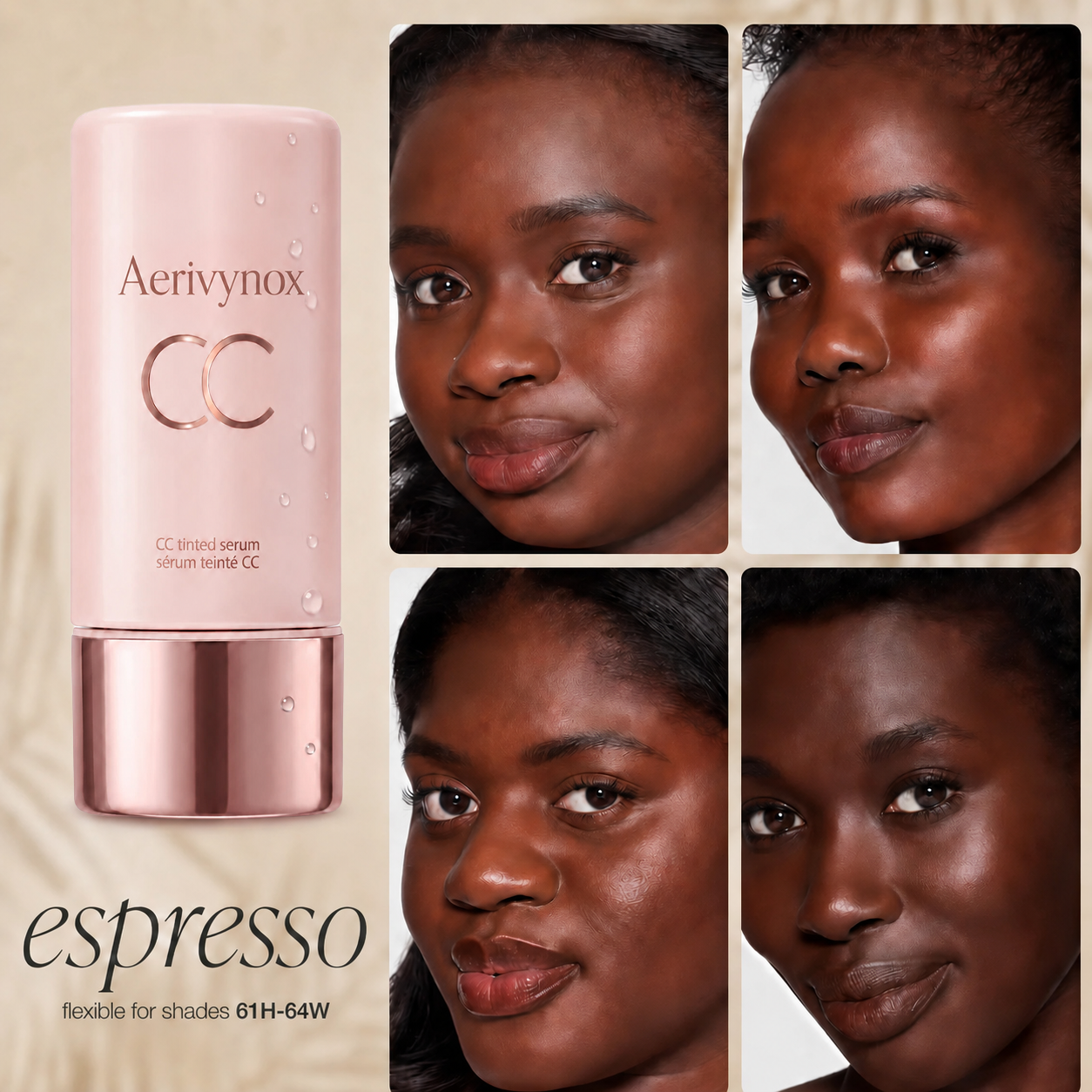 CC color-correcting tinted serum