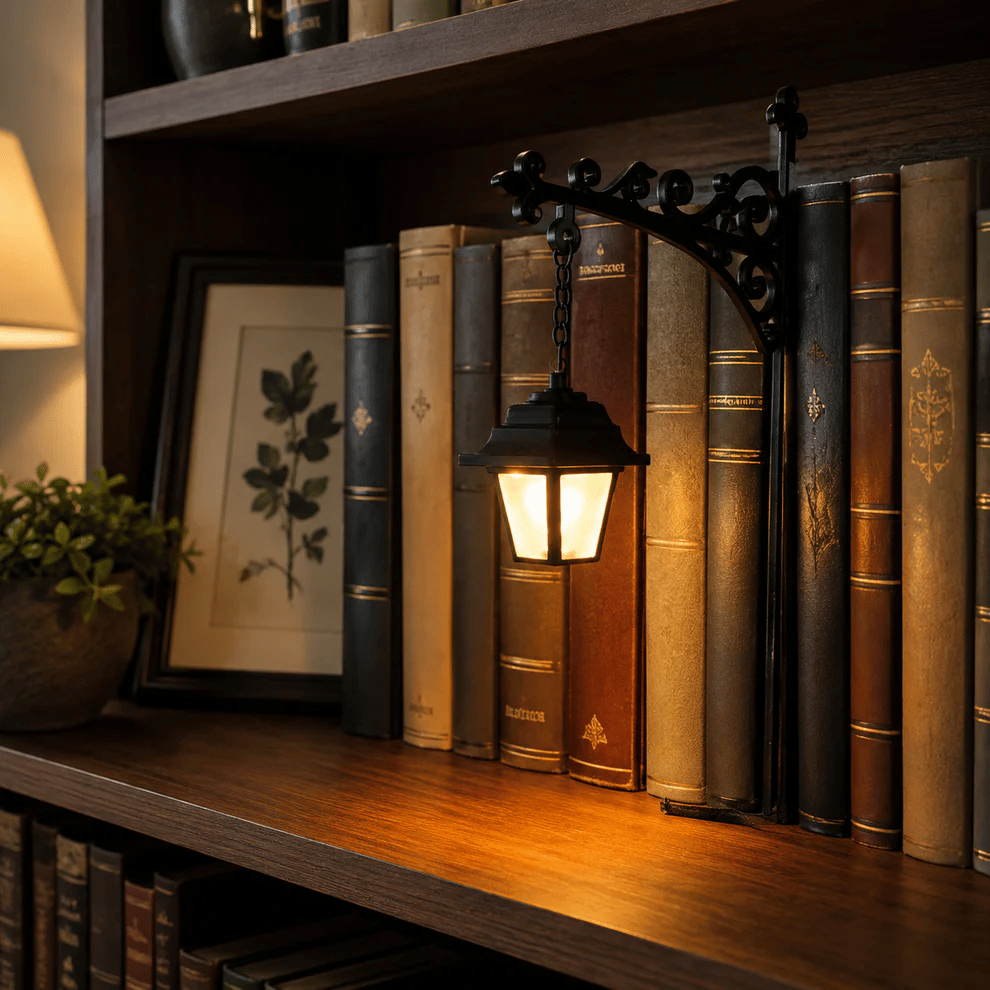 Library Lantern Decorative Bookshelf Lighting - image 1