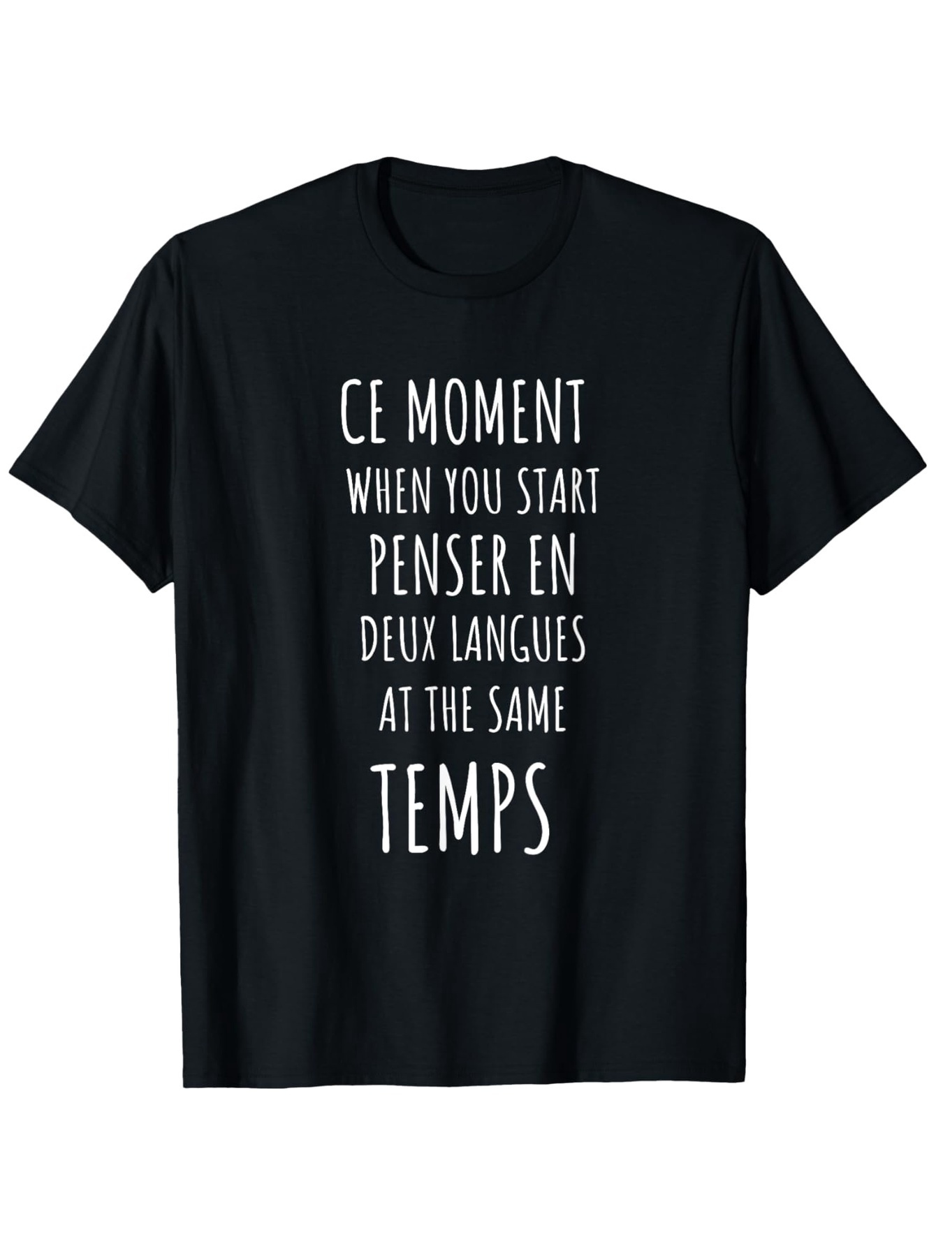 Men's Graphic T-Shirt When You Start At The Same Time Languages Shirt