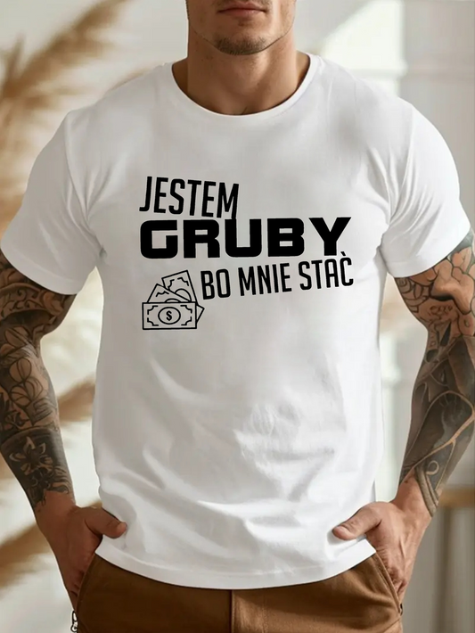 Men's Graphic T-Shirt Fun Polish Phrase