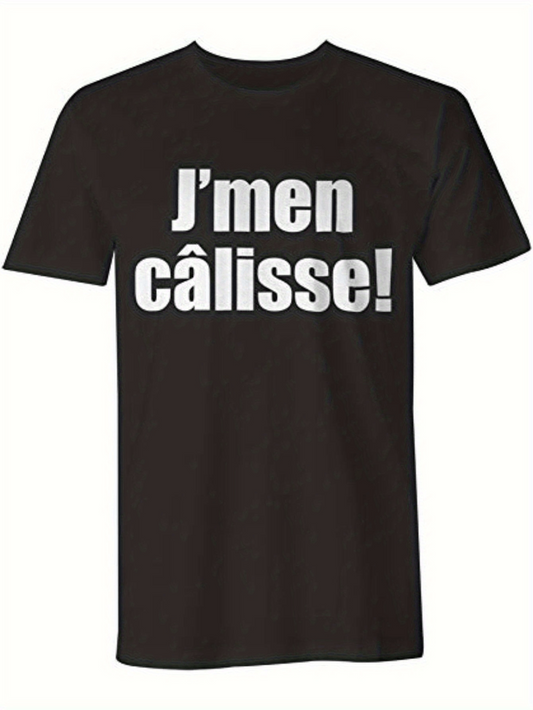 Men's Graphic T-Shirt Jmen calisse! text