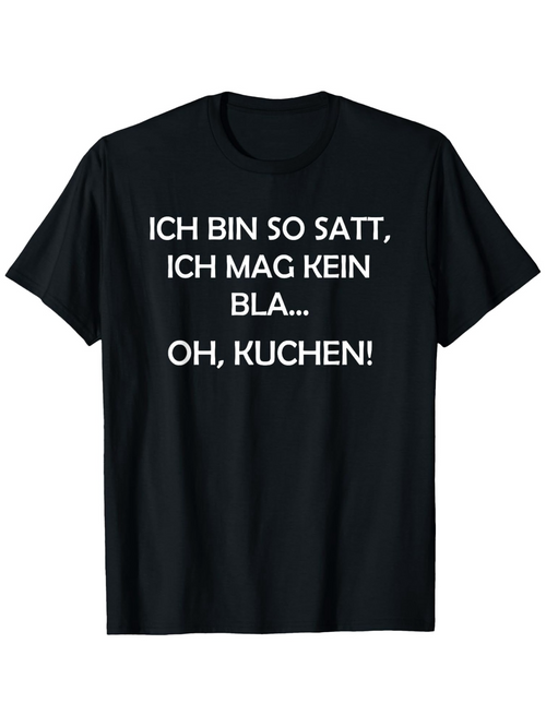Men's Graphic T-Shirt Im So Fed Up Oh Cake