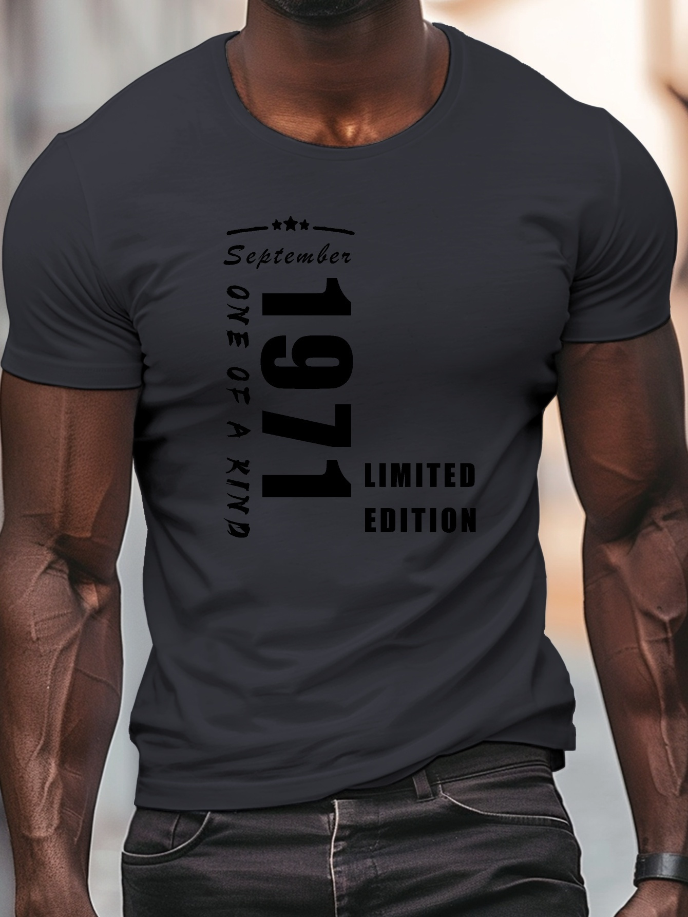 Men's Graphic T-Shirt September Over The Wind Limited Edition 1977 T Shirt
