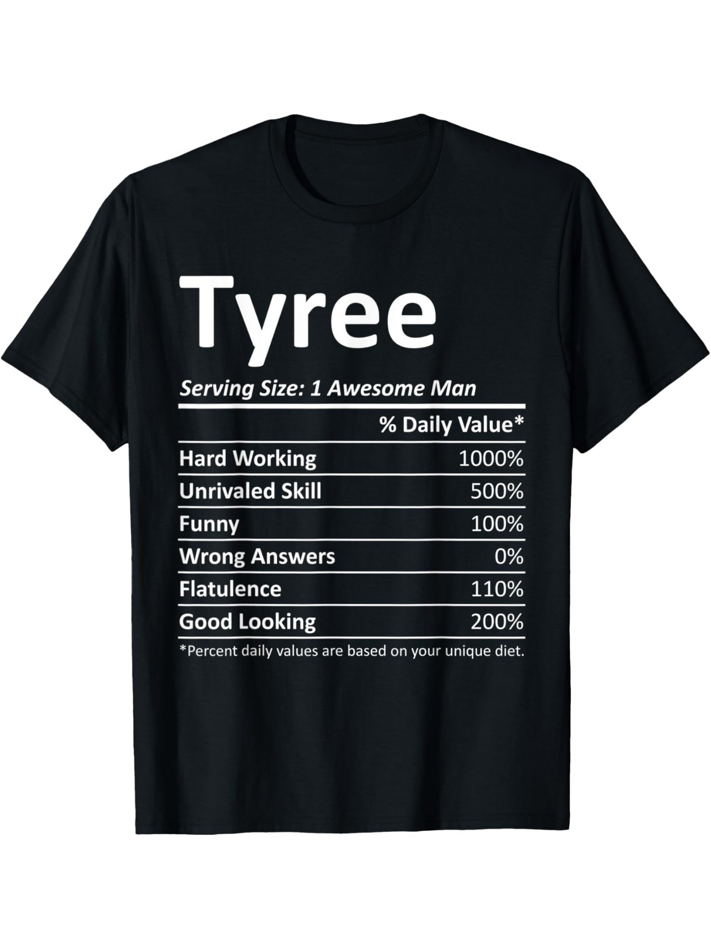 Men's Graphic T-Shirt Tyree Hard Working Good Looking Awesome Funny Man T Shirt