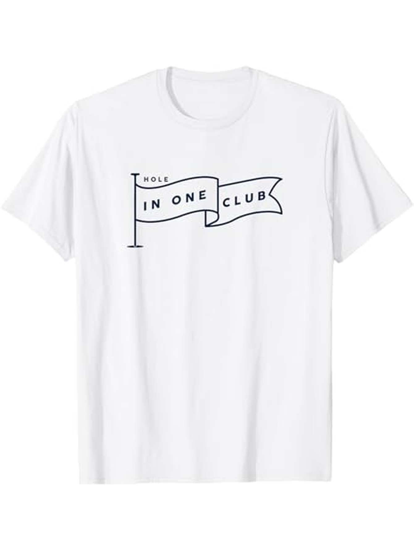Men's Graphic T-Shirt This In One Club Minimalist Flag Banner Word Design