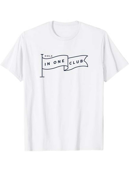 Men's Graphic T-Shirt This In One Club Minimalist Flag Banner Word Design