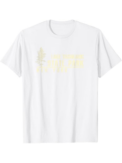 Men's Graphic T-Shirt Delicate Faded Script With Subtle Palm Leaf And Light Brushstroke T Shirt