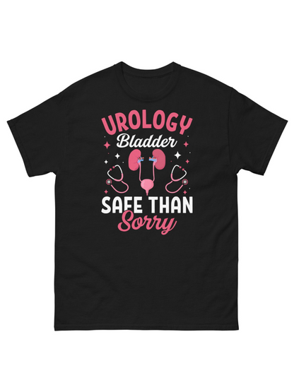 Men's Graphic T-Shirt Urology Bladder Safe Than Sorry Cartoon Organ Graphic T Shirt