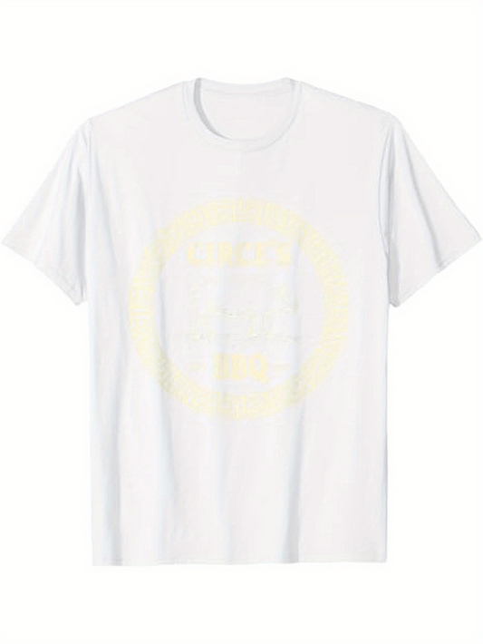 Men's Graphic T-Shirt Greek mythology Circe barbecue graphic