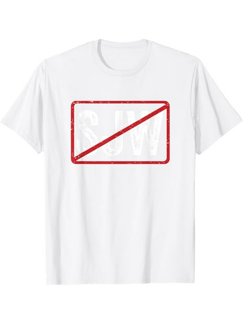 Men's Graphic T-Shirt Faded Sun Blocked Red Diagonal Line Graphic White T Shirt