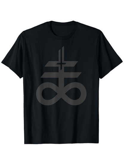 Men's Graphic T-Shirt Geometric Minimalist Lines With Abstract Infinity Symbol Motif