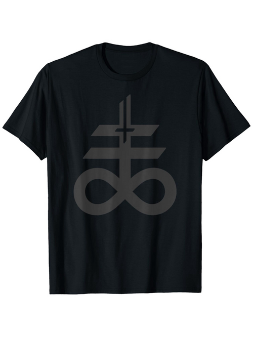 Men's Graphic T-Shirt Geometric Minimalist Lines With Abstract Infinity Symbol Motif