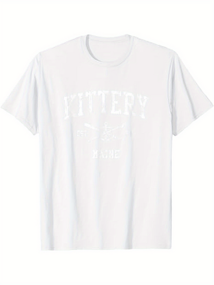 Men's Graphic T-Shirt Jittery Cartoon Mug With Playful Expression Surrounded By Sketchy Coffee Beans