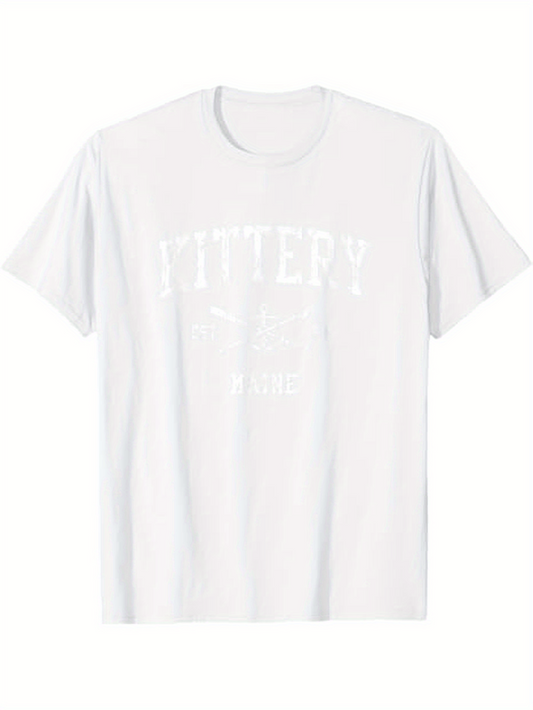 Men's Graphic T-Shirt Jittery Cartoon Mug With Playful Expression Surrounded By Sketchy Coffee Beans