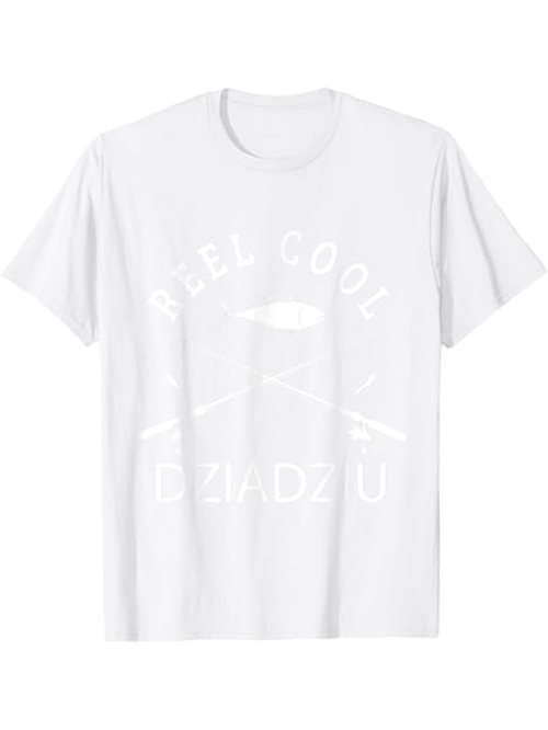 Men's Graphic T-Shirt Reel Cool With Fishing Rods And Lure Graphic T Shirt