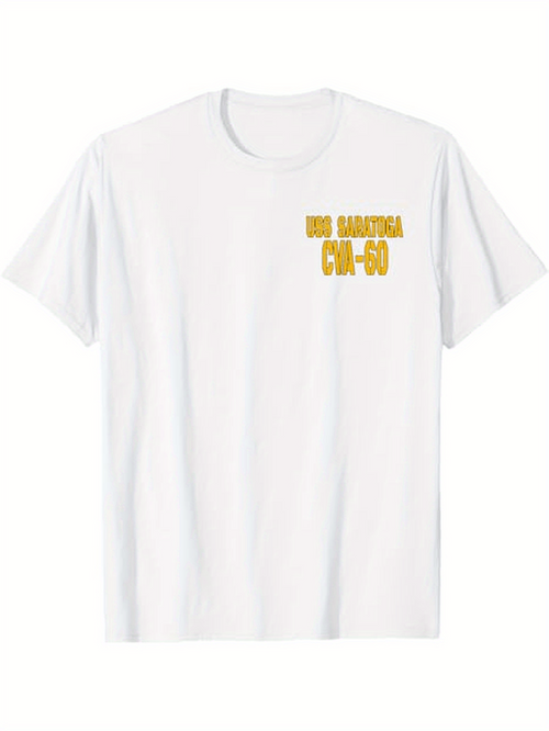 Men's Graphic T-Shirt Big Carolina Golden Yellow Bold Letters Classic T Shirt
