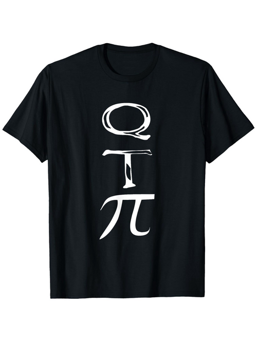 Men's Graphic T-Shirt Creative Chalk Style Letters And Mathematical Symbol T Shirt