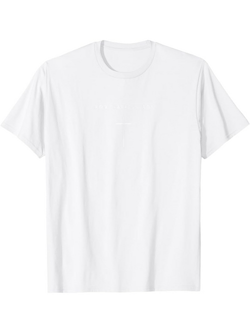 Men's Graphic T-Shirt Iron Sharpens Iron Cross & Verse