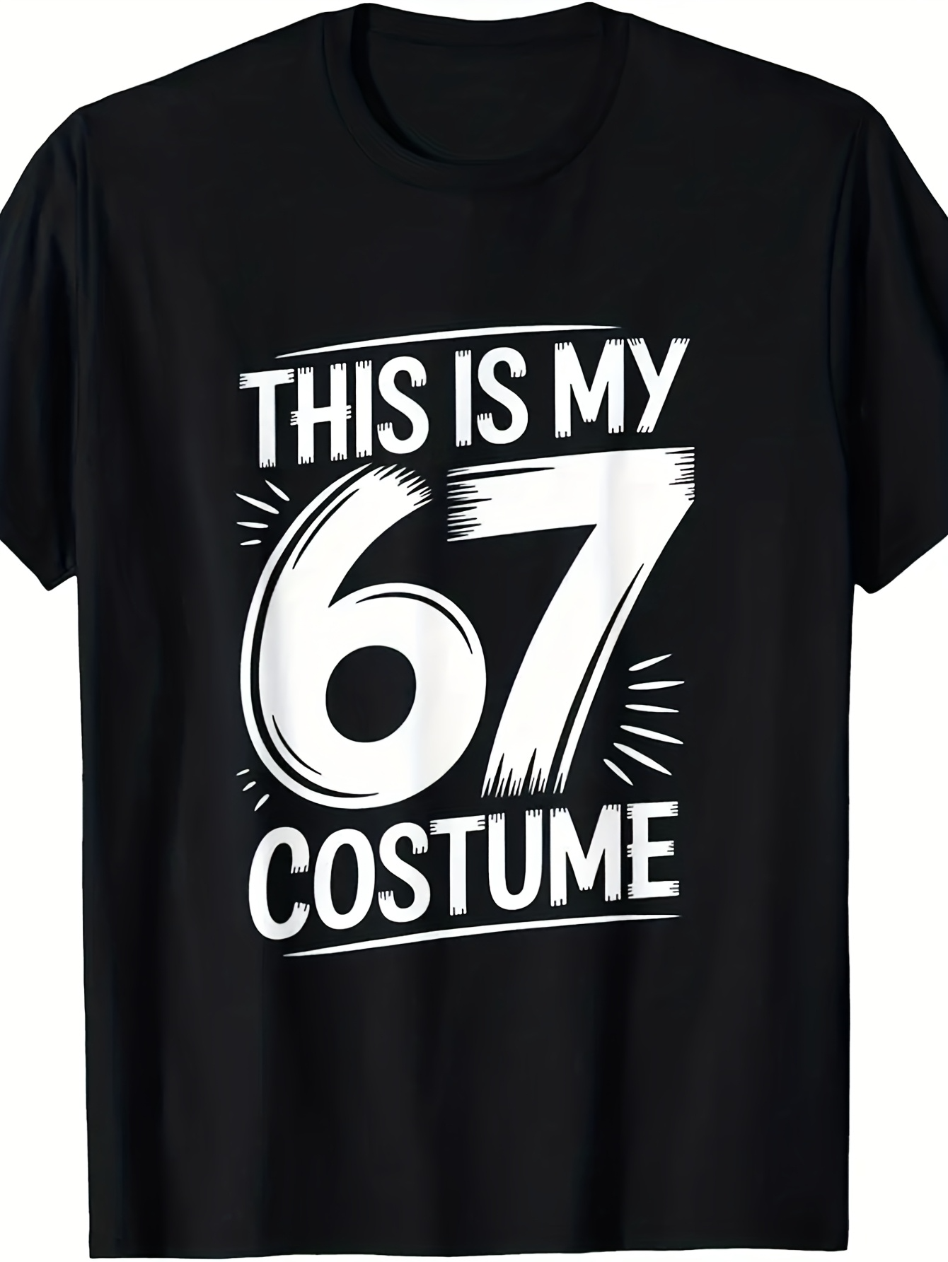 Men's Graphic T-Shirt This Is My Sixty Seven Birthday Graphic Costume