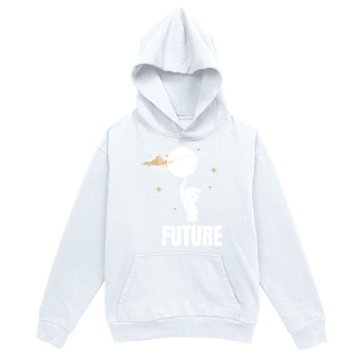 Men's Graphic Hoodie Future Dreamy Astronaut Floating Among Stars In White Spacesuit