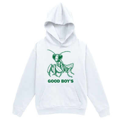 Men's Graphic Hoodie Good Boys Playful Cartoon Cricket With Smiling Face Bold Lines Graphic Insect