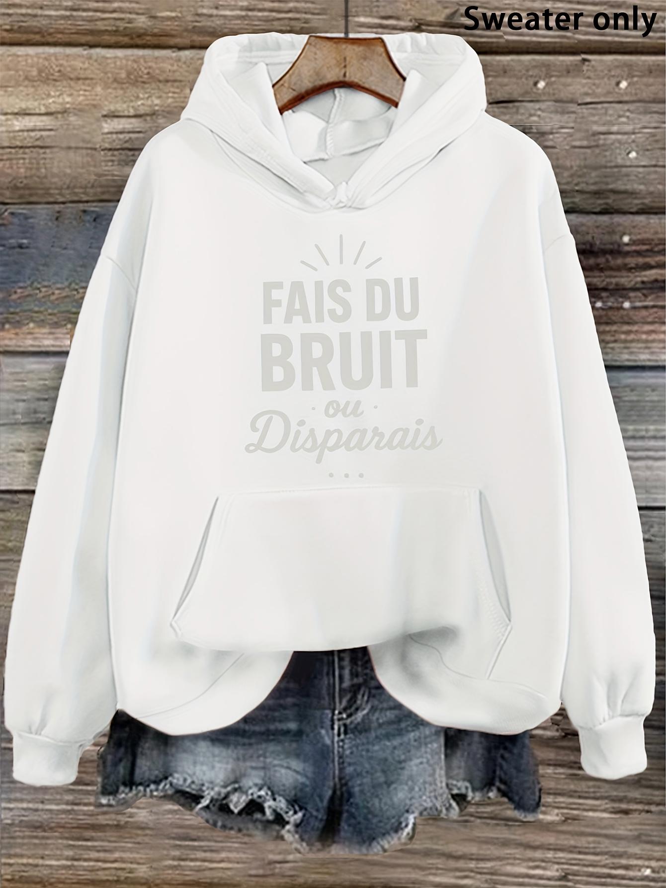 Women's Graphic Hoodie Letter Print