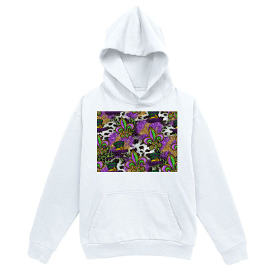 Men's Graphic Hoodie Colorful Wild Flowers Blooming Under Spring Daylight Field