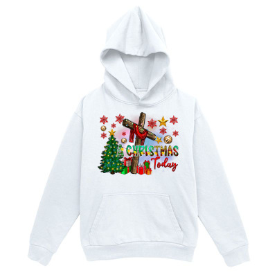 Men's Graphic Hoodie Colorful Presents Surrounded By Sparkling Stars Christmas Tree