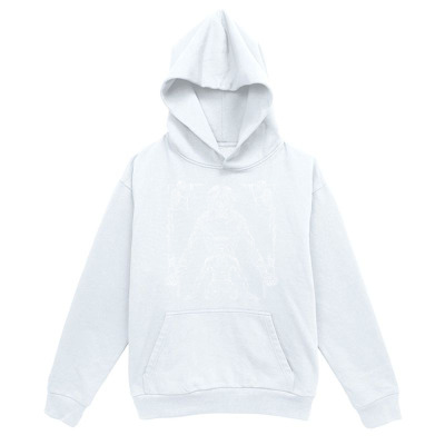 Men's Graphic Hoodie titan and warrior reflection