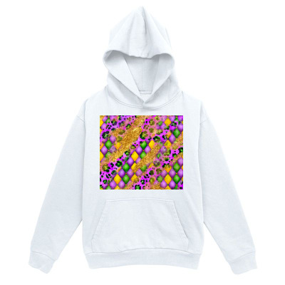 Men's Graphic Hoodie Vivid Colorful Geometric Pattern With Abstract Energy On Hoodie
