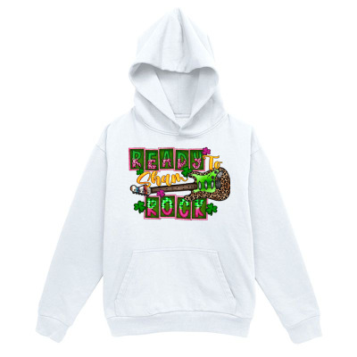Men's Graphic Hoodie Ready Rock With Neon Lettuce And Sizzling Taco Filling